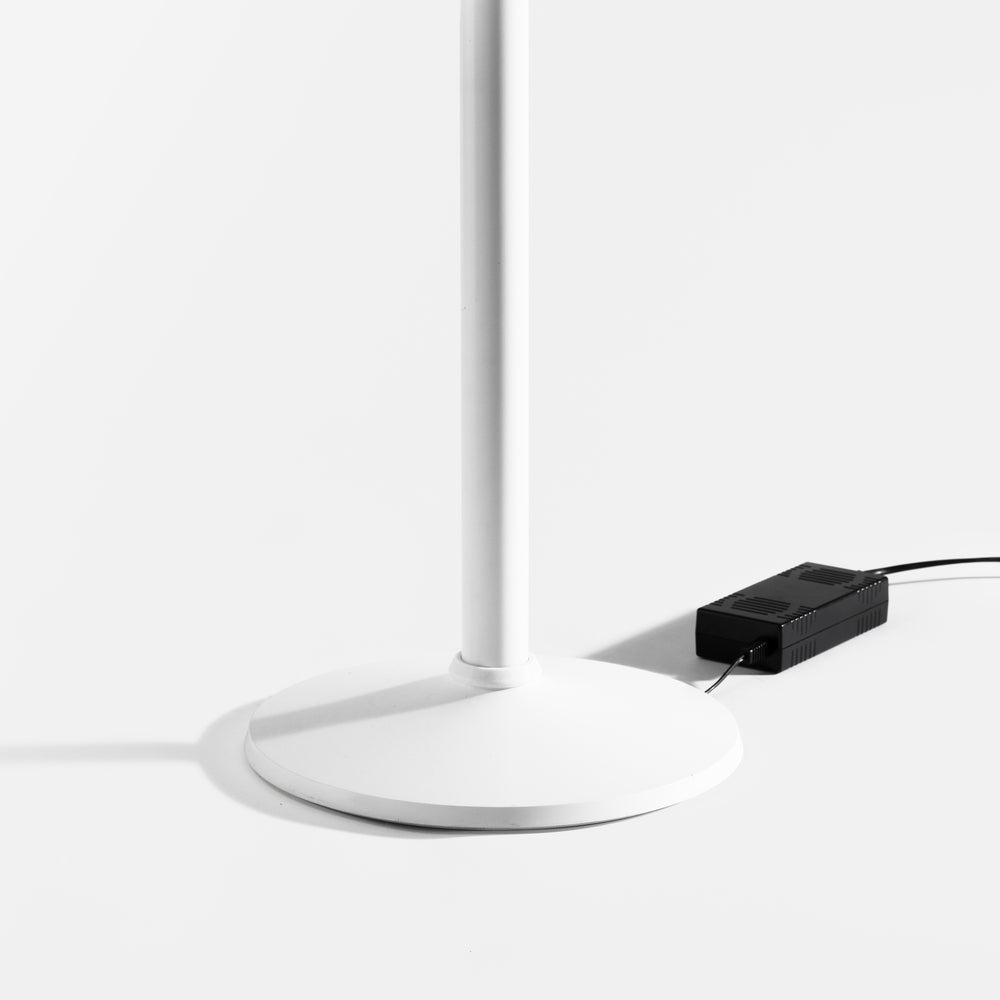 Bouncepad Core Elevate + Brother Printer Mount tablet-vloerstandaard in wit, kabelbeheer