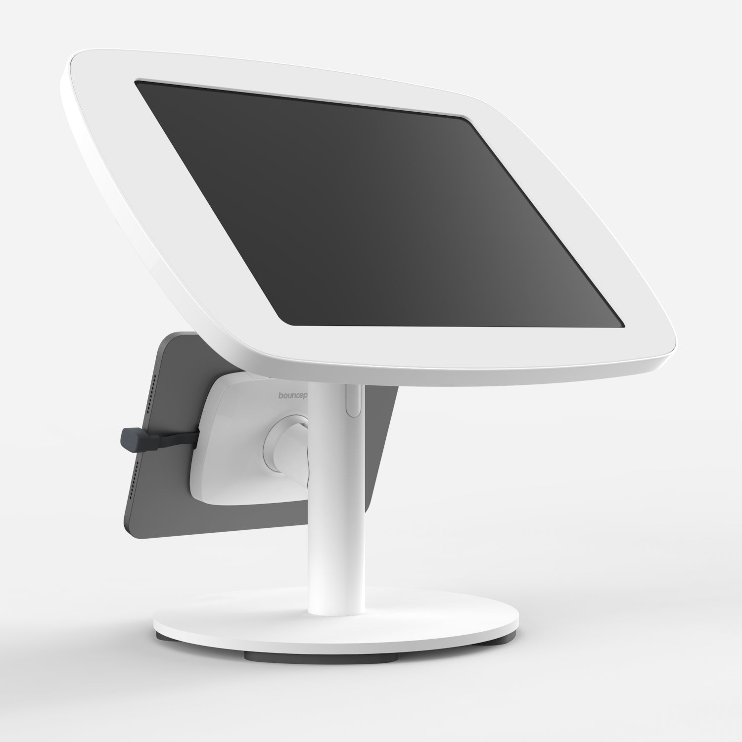 Bouncepad Original Counter Twin Tablet Stand in wit