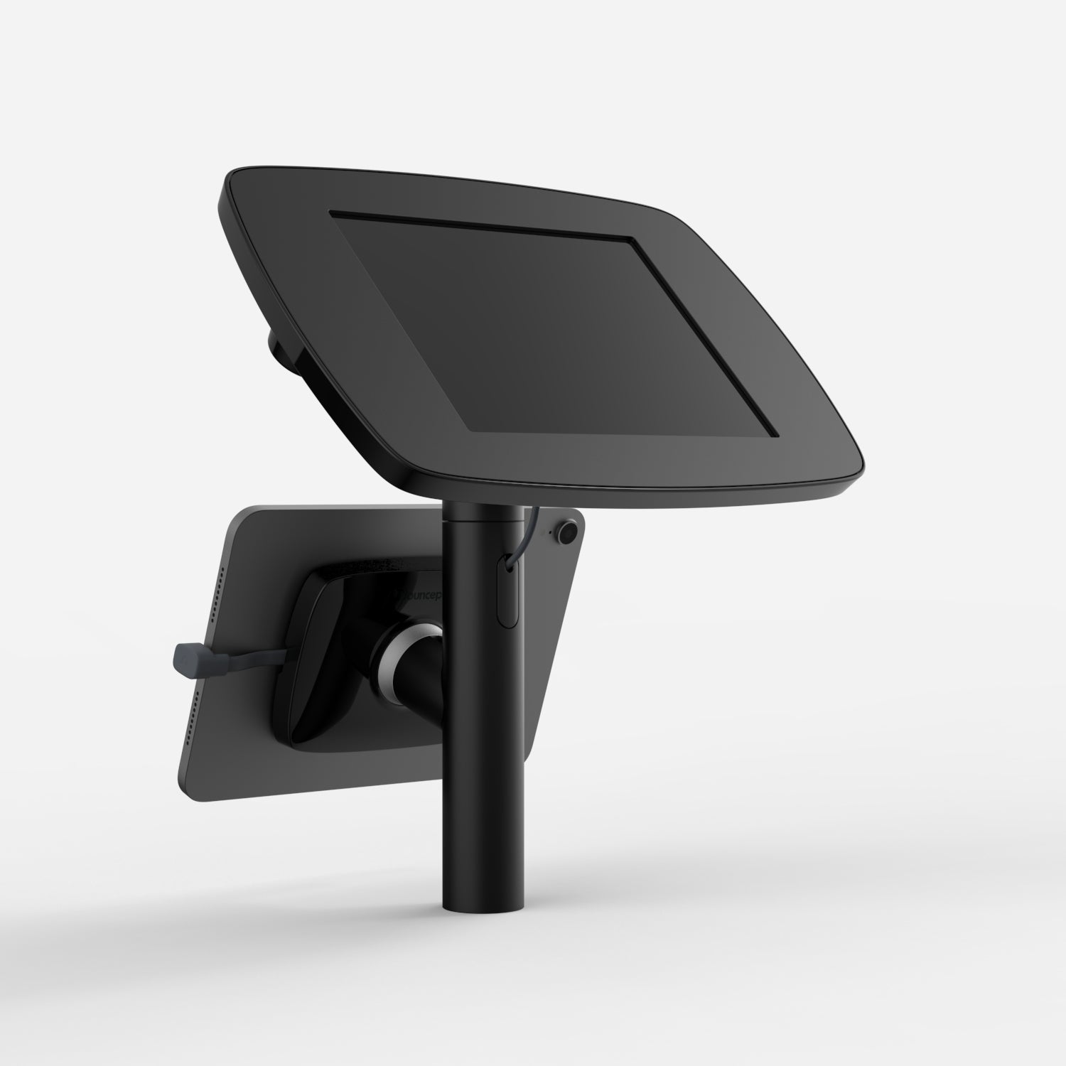 Bouncepad Original Twin tablet-bureauhouder in zwart