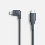 Bouncepad Lightning-naar-USB-C-haakse kabel