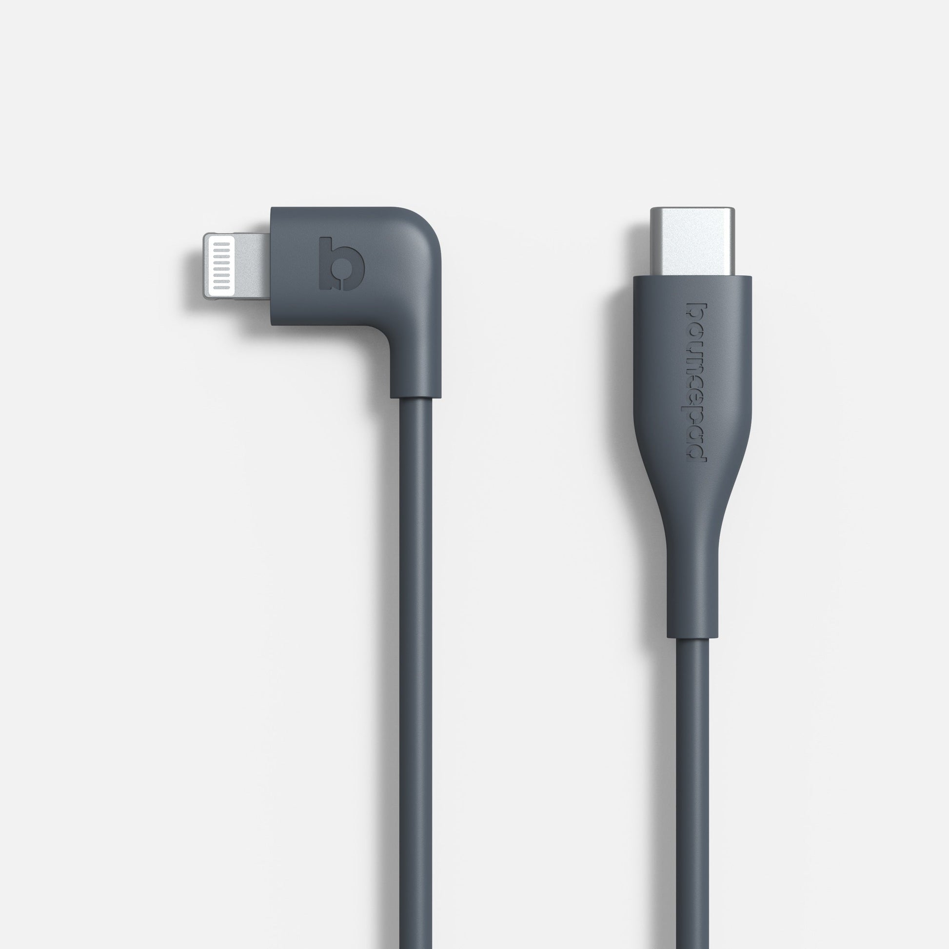 Bouncepad Lightning-naar-USB-C-haakse kabel