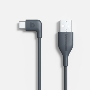 Bouncepad USB-C naar USB-A haakse kabel