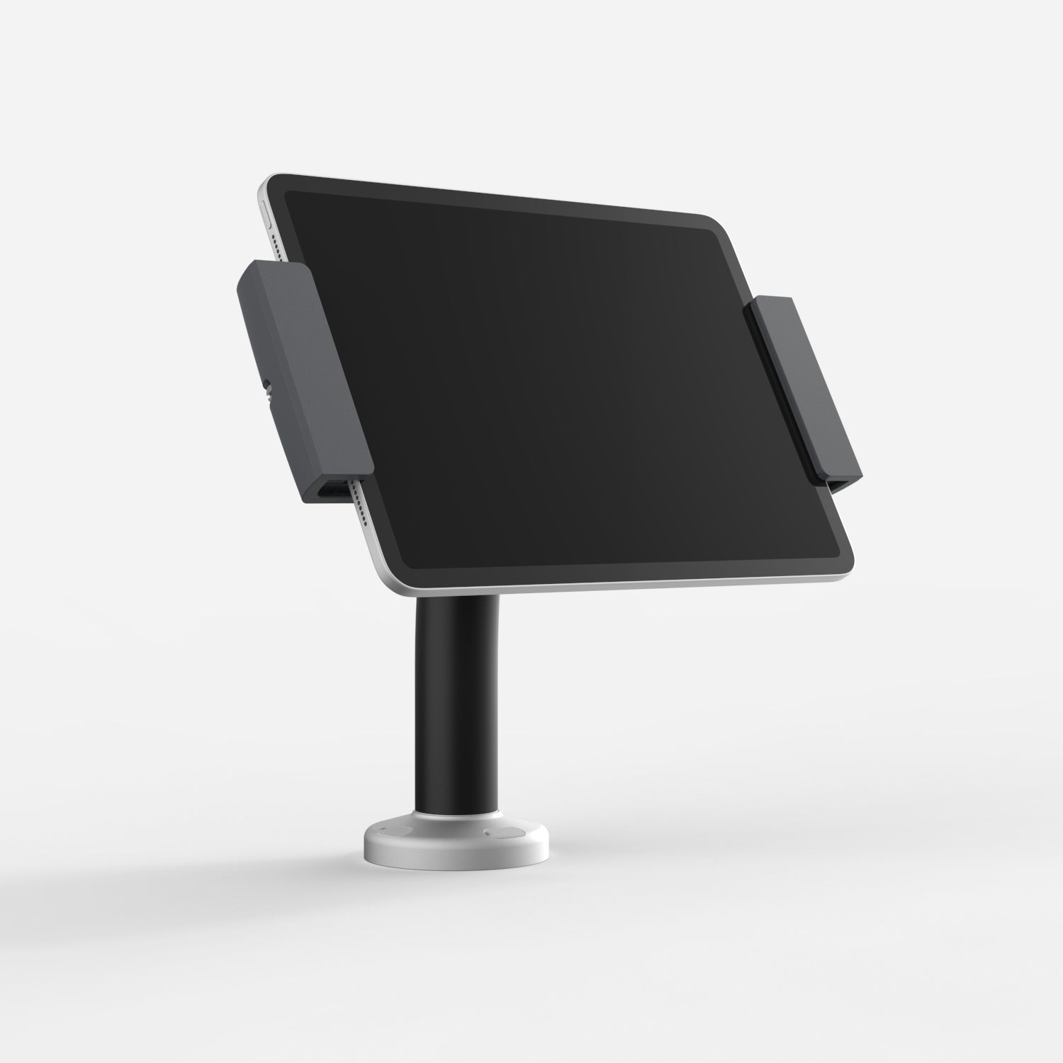 Bouncepad Clip Swivel 60 tablet-bureauhouder in zwart