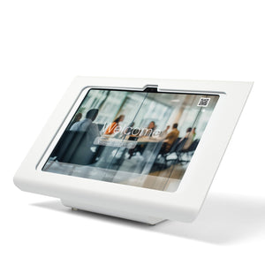 Tabdoq vrijstaande tabletstandaard compatibel met Apple iPads voor iPad 10e generatie 10,9-inch en iPad 11e generatie A16 11-inch, in wit, vooraanzicht