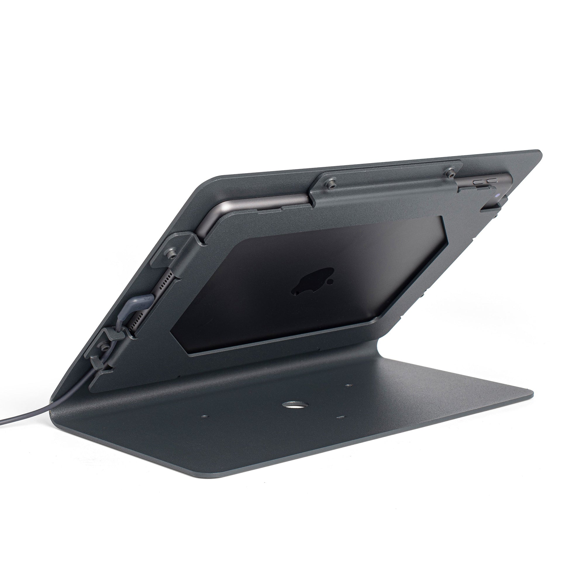 Tabdoq POS-tabletstandaard compatibel met iPad 7e, 8e en 9e generatie voor iPad 10,2-inch, in zwart