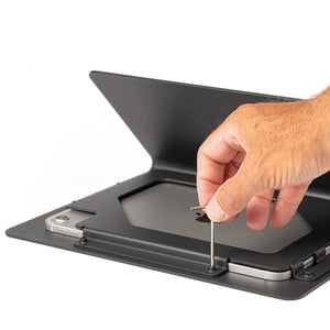 Tabdoq POS-tabletstandaard compatibel met iPad 7e, 8e en 9e generatie voor iPad 10e generatie 10,9-inch en iPad 11e generatie A16 11-inch, in zwart