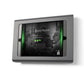 Tabdoq tablet wandhouder compatibel met Apple iPads voor iPad 10,2-inch, in zwart, vooraanzicht