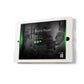 Tabdoq Lite tablet wandhouder compatibel met Apple iPads voor iPad 10,2-inch, in wit, vooraanzicht