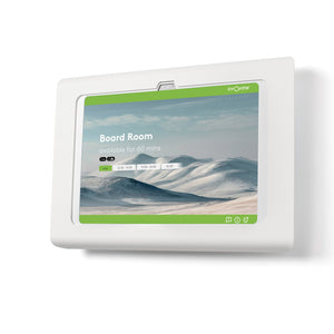 Tabdoq tablet wandhouder compatibel met Apple iPads voor iPad 10e generatie 10,9-inch en iPad 11e generatie A16 11-inch, in wit, vooraanzicht