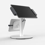 Bouncepad Clip Counter Twin-tabletstandaard in wit