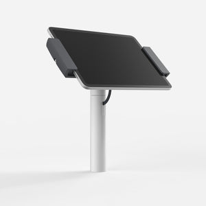 Bouncepad Clip Twist tablet-bureauhouder in wit