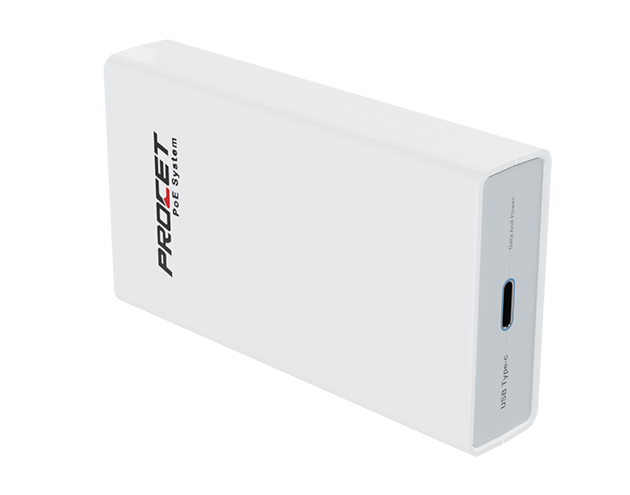 22W PoE-naar-USB-C-adapter
